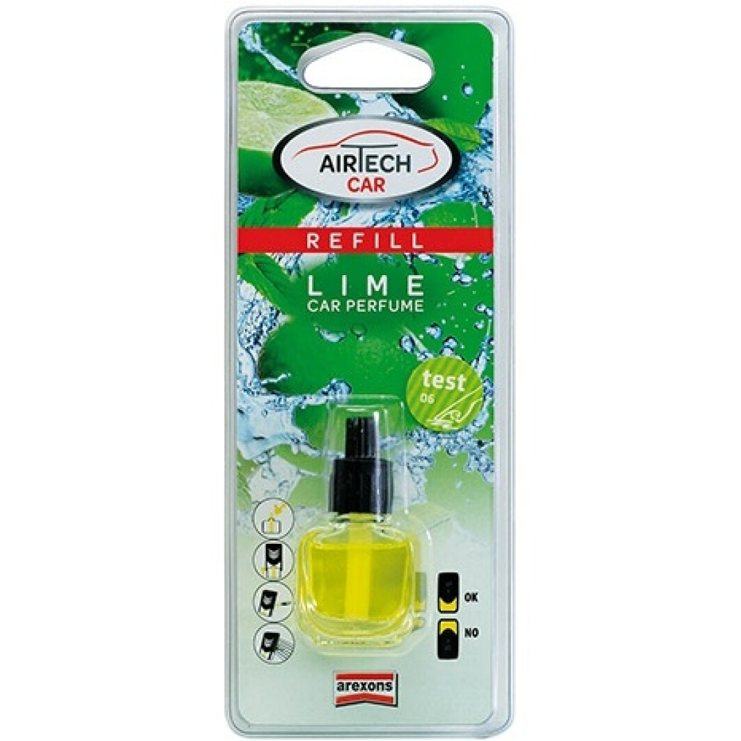 Наполнитель для ароматизатора Arexons Airtech Car Lime refill 7 мл