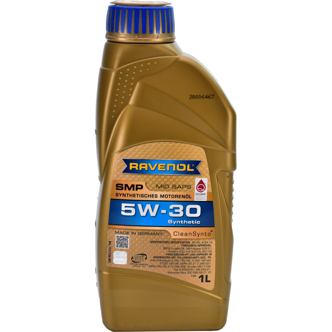 Моторна олива Ravenol SMP 5W-30 1 л на Volkswagen Beetle