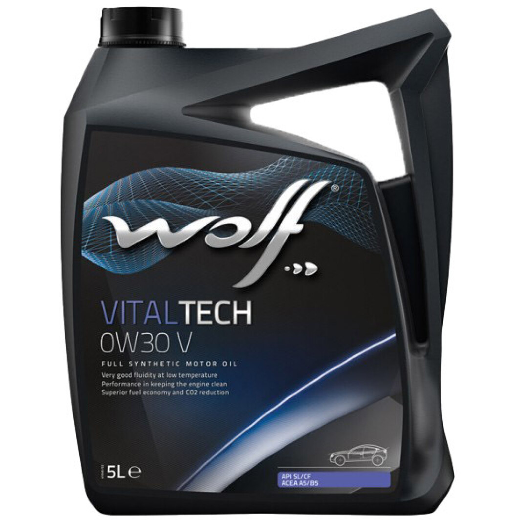 Моторное масло Wolf Vitaltech V 0W-30 5 л на Hyundai Atos