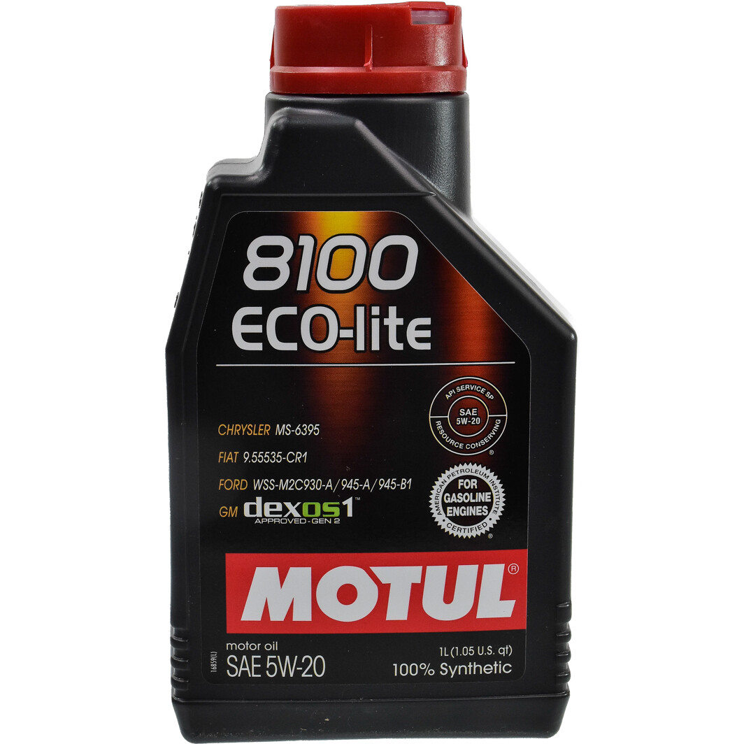 Моторное масло Motul 8100 Eco-Lite 5W-20 1 л на Smart Forfour