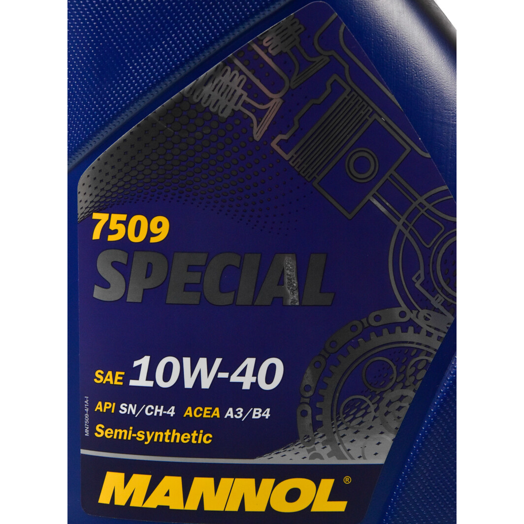Моторна олива Mannol Special 10W-40 4 л на Kia Pregio