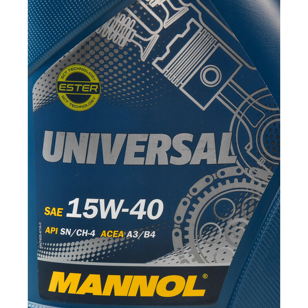 Моторное масло Mannol Universal 15W-40 4 л на Peugeot 305