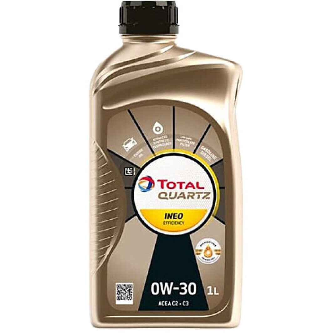 Моторное масло Total Quartz Ineo Efficiency 0W-30 на Chrysler Crossfire