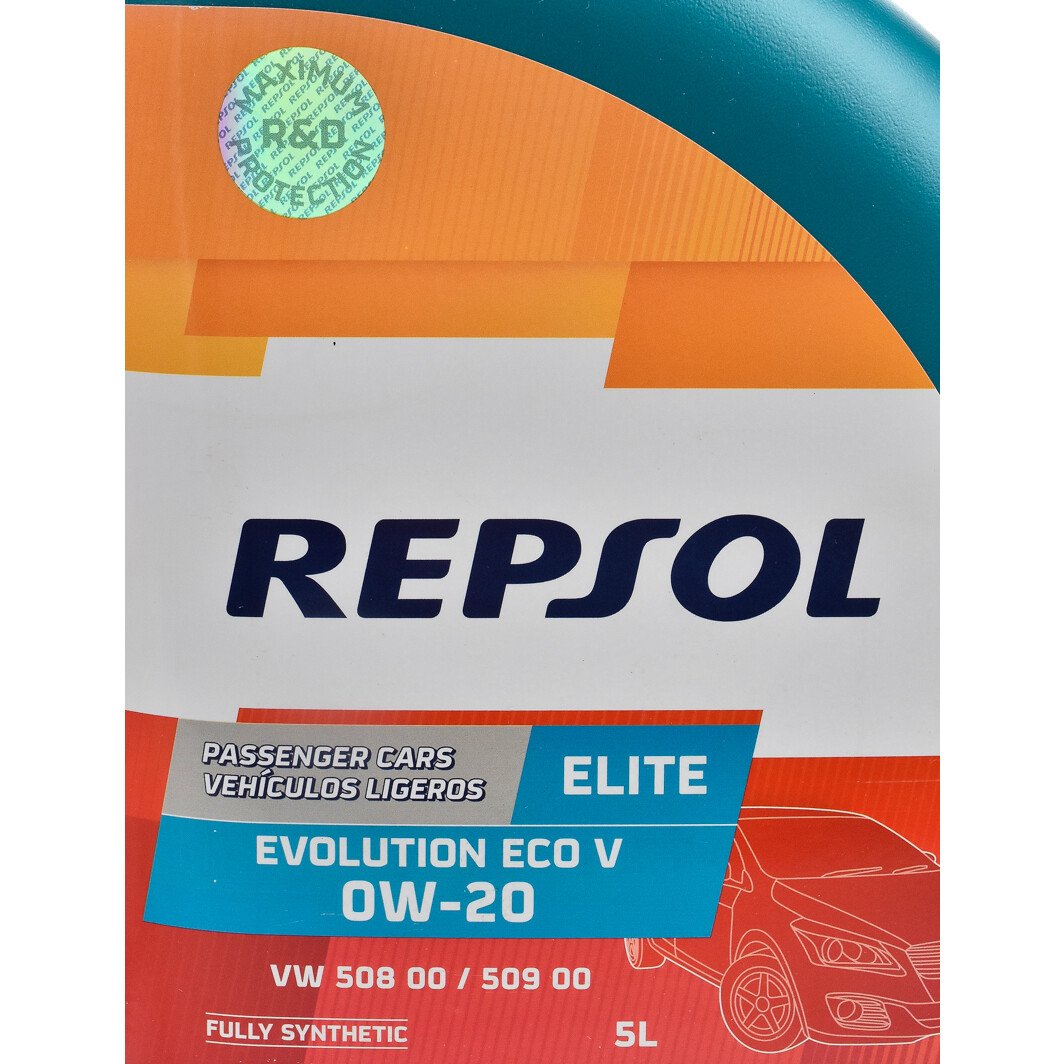 Моторна олива Repsol Elite Evolution Eco V 0W-20 5 л на Hyundai ix55