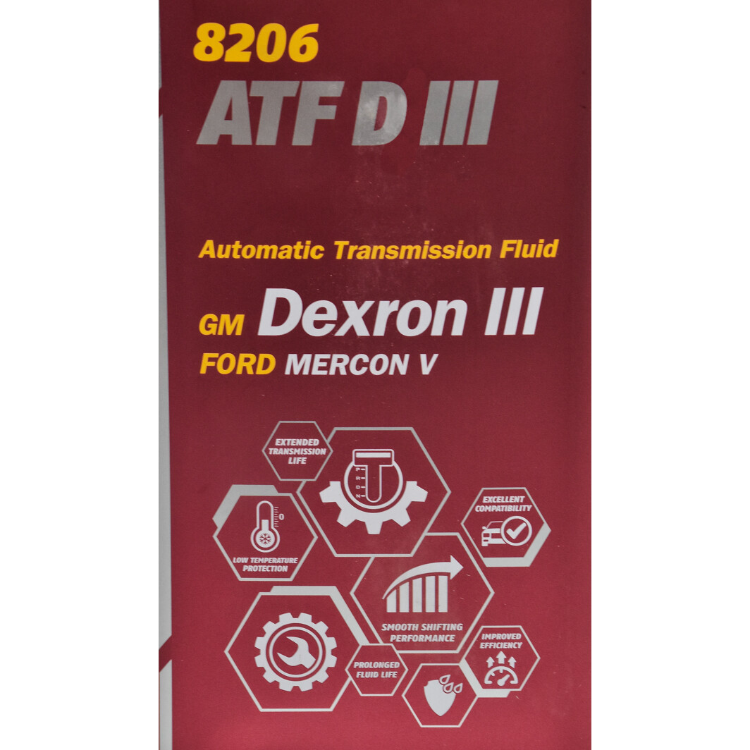 Mannol Dexron III Automatic Plus (Metal) трансмісійна олива