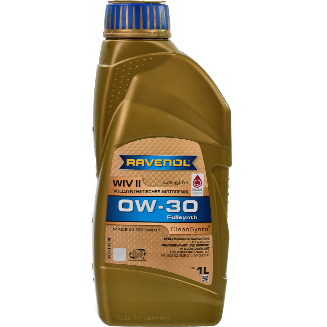 Моторное масло Ravenol WIV ІІ 0W-30 1 л на Citroen C2