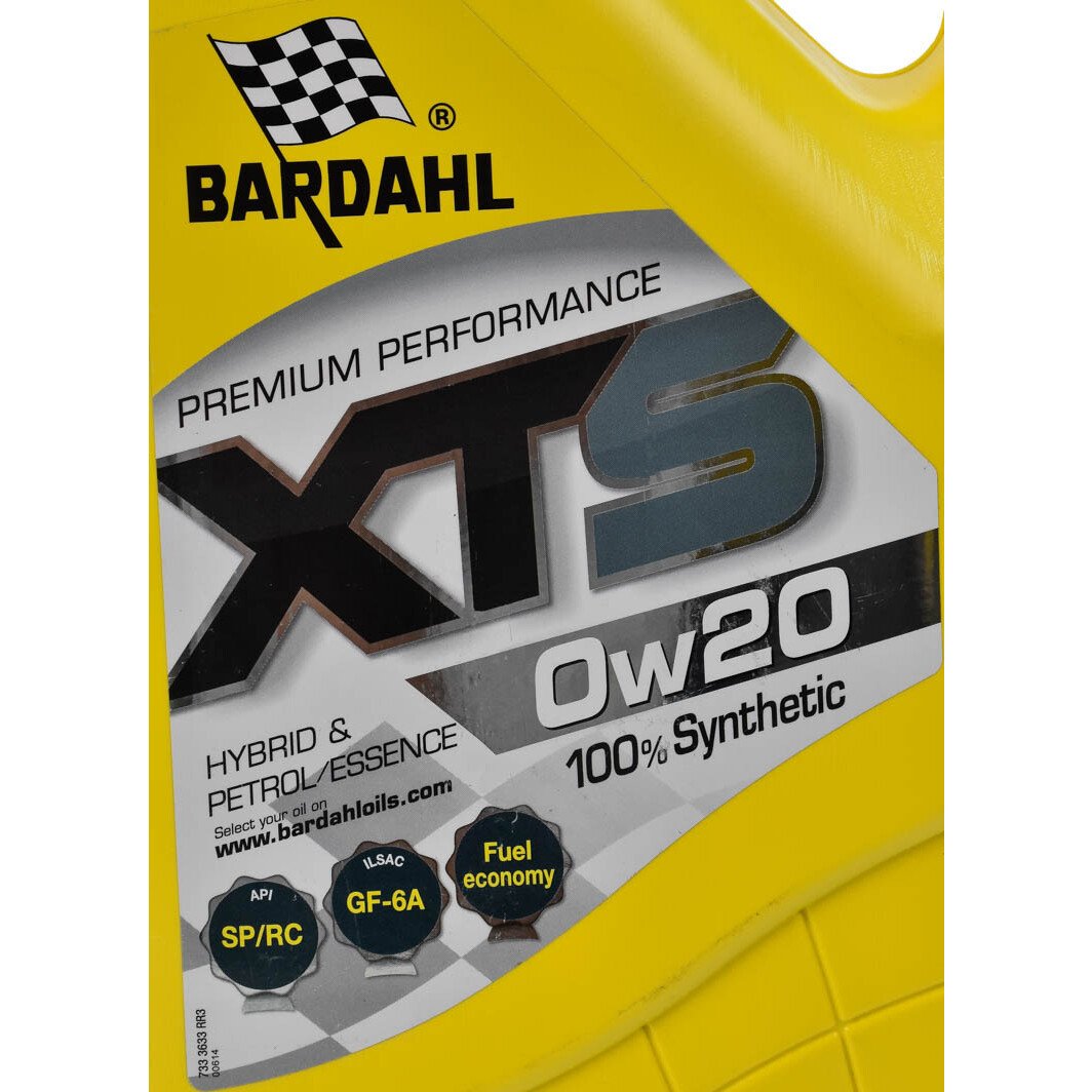 Моторное масло Bardahl XTS 0W-20 5 л на Ford B-Max