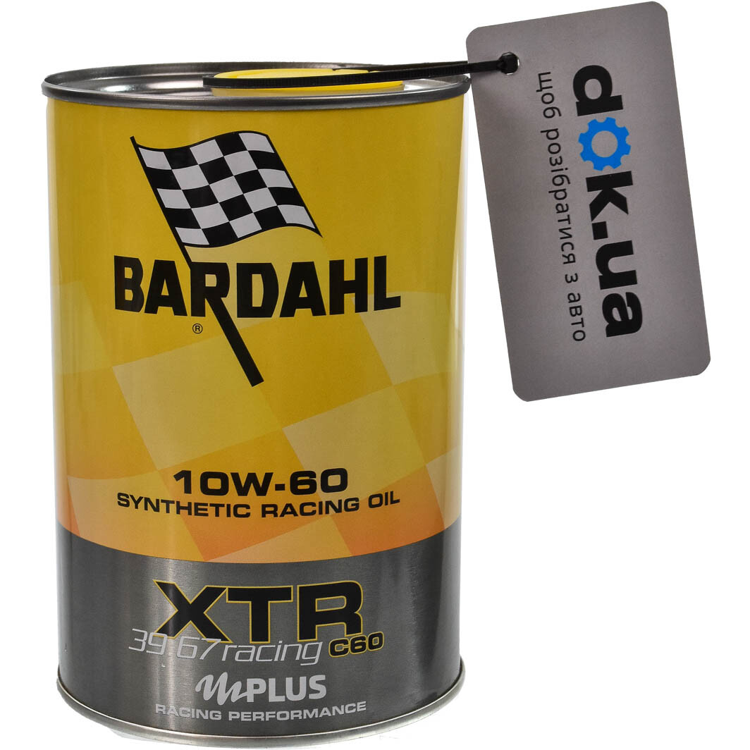 Моторна олива Bardahl XTR 39.67 Racing C60 10W-60 на Volkswagen CC