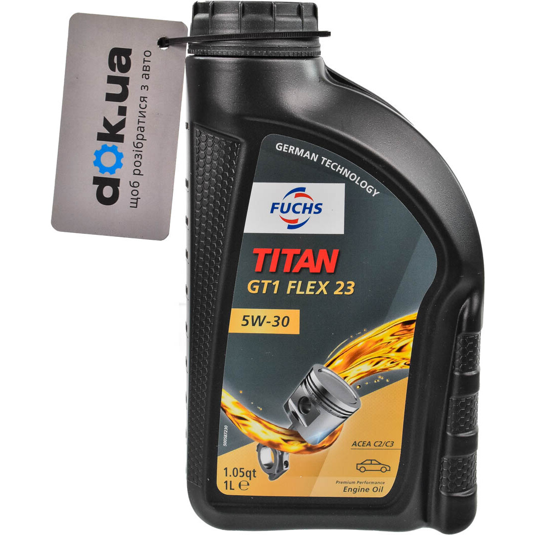 Моторна олива Fuchs Titan GT1 Flex C23 5W-30 1 л на Peugeot 406