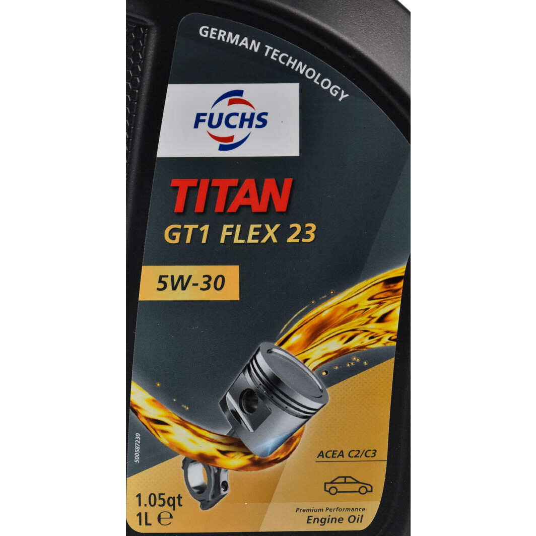 Моторное масло Fuchs Titan GT1 Flex C23 5W-30 1 л на Lexus IS