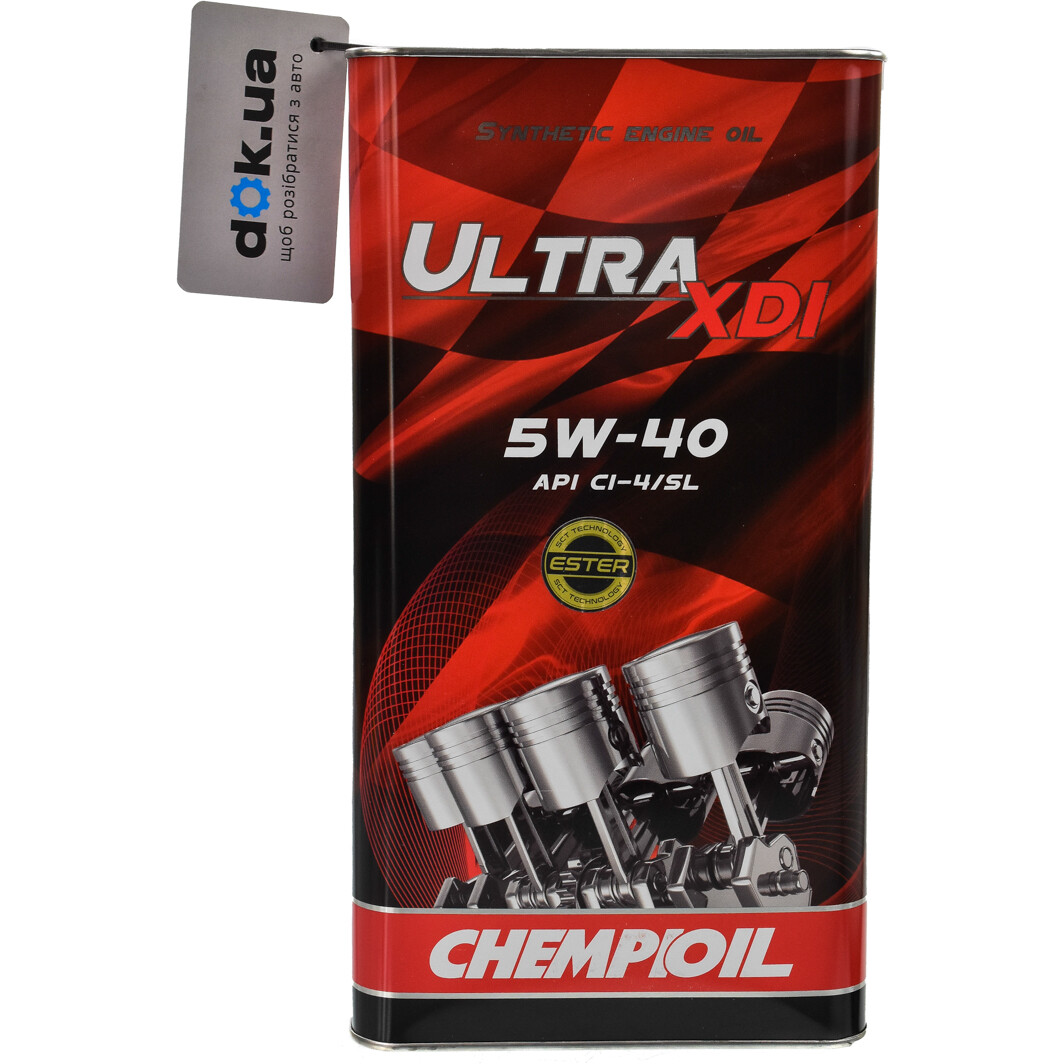 Моторное масло Chempioil Ultra XDI (Metal) 5W-40 5 л на Ford EcoSport