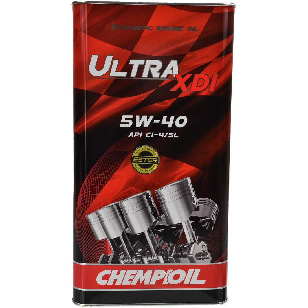 Моторна олива Chempioil Ultra XDI (Metal) 5W-40 5 л на Peugeot 3008