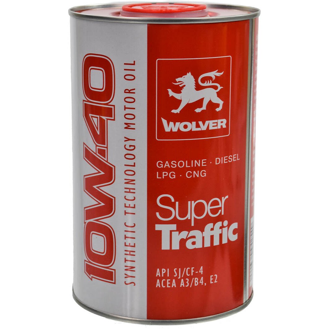 Моторное масло Wolver Super Traffic 10W-40 1 л на Chevrolet Zafira