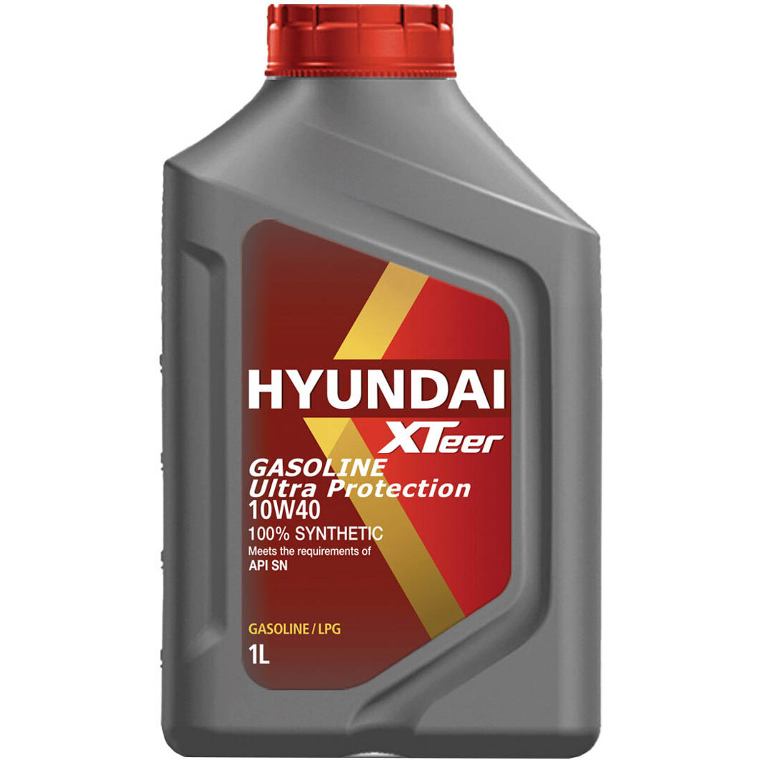 Моторна олива Hyundai XTeer Gasoline Ultra Protection 10W-40 на Hyundai Tucson