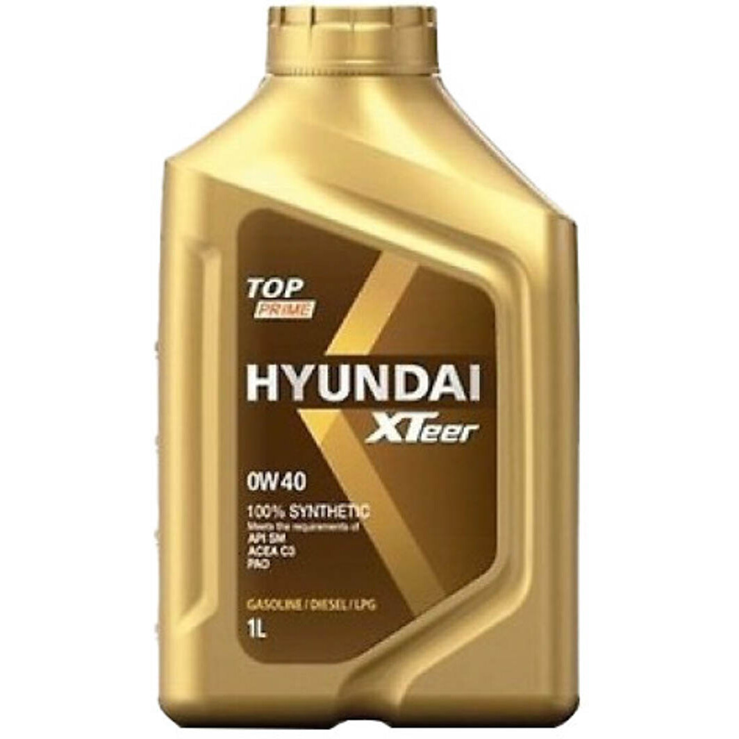 Моторное масло Hyundai XTeer TOP Prime 0W-40 на Honda City