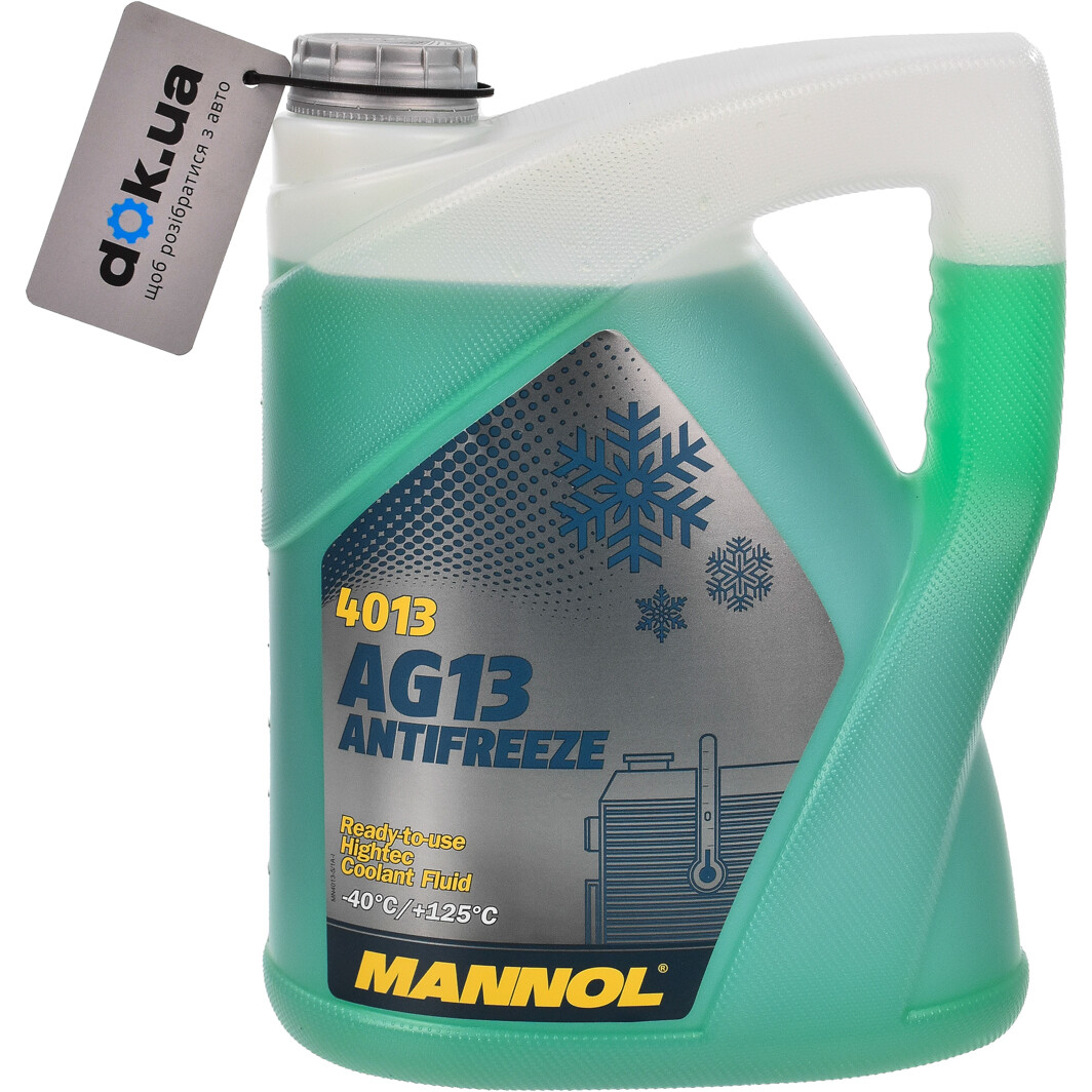Готовий антифриз Mannol AG13 Hightec G13 зелений -40 °C: купити ...