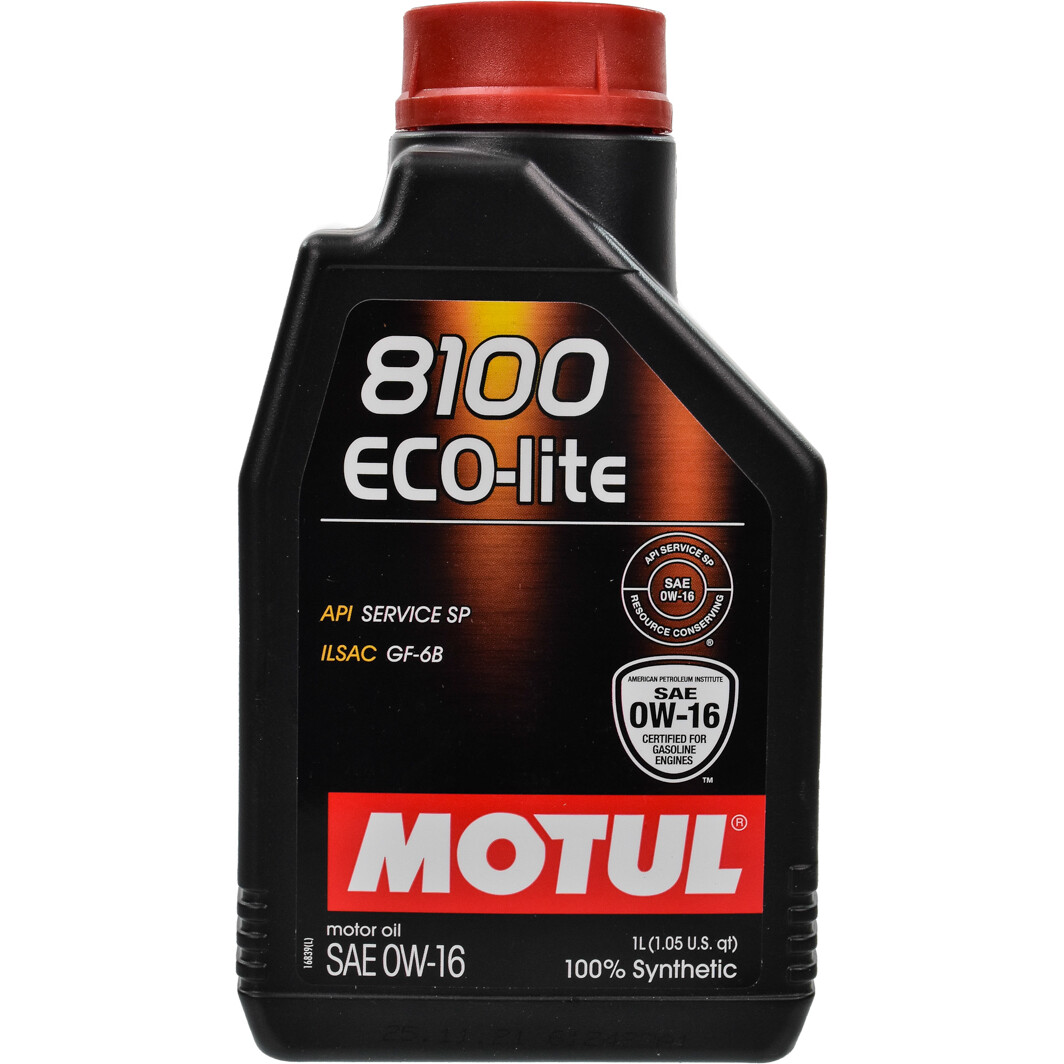 Моторное масло Motul 8100 Eco-Lite 0W-16 1 л на Lexus RC