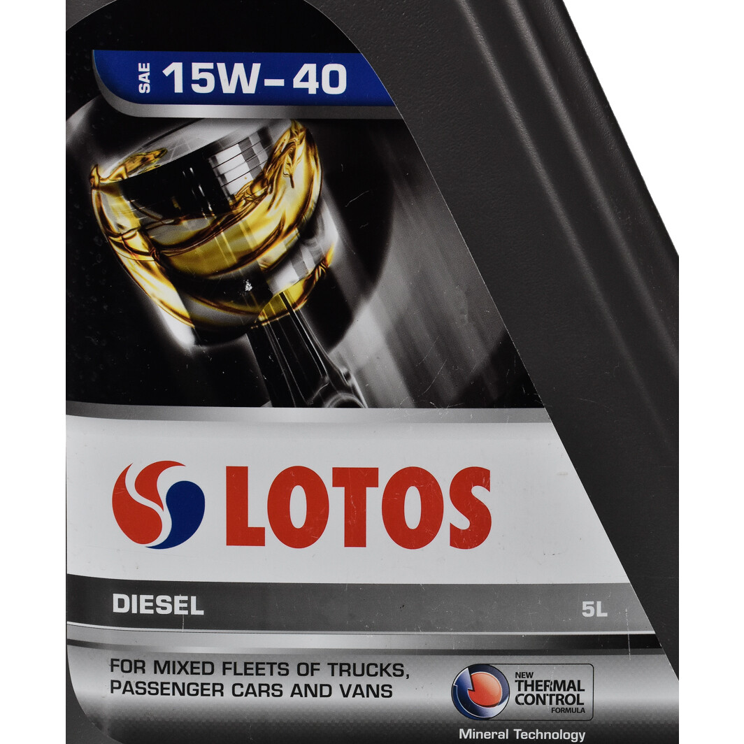 Моторна олива LOTOS Diesel 15W-40 5 л на Audi TT