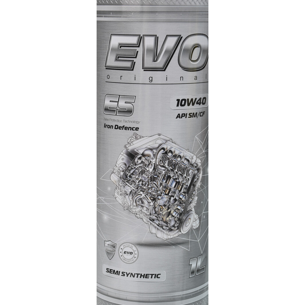 EVO E5 10W-40 (1 л) моторное масло 1 л