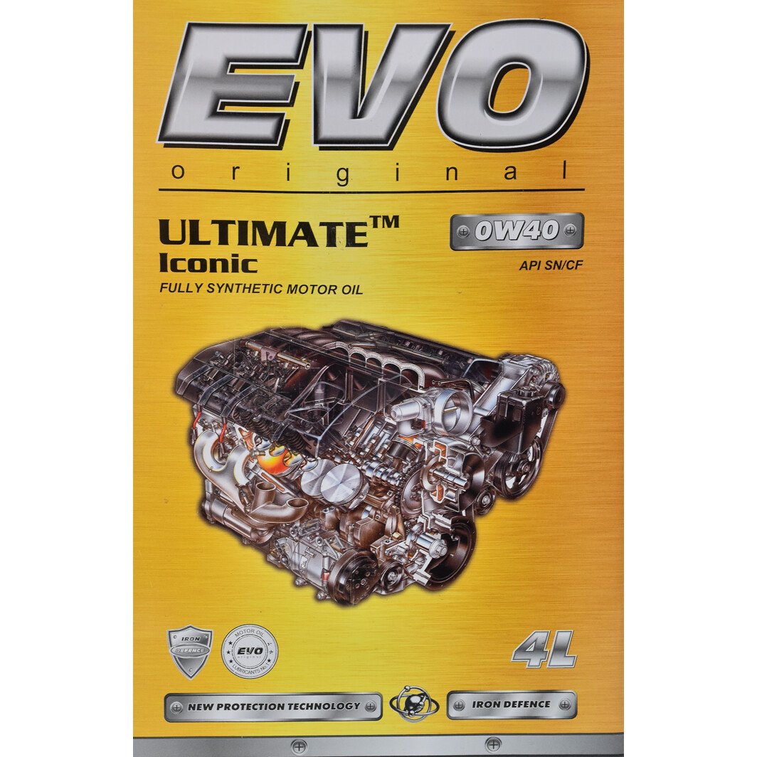 Моторное масло EVO Ultimate Iconic 0W-40 4 л на Chevrolet Impala
