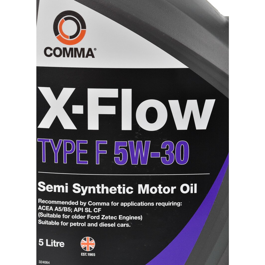 Моторна олива Comma X-Flow Type F 5W-30 для Volvo V60 5 л на Volvo V60