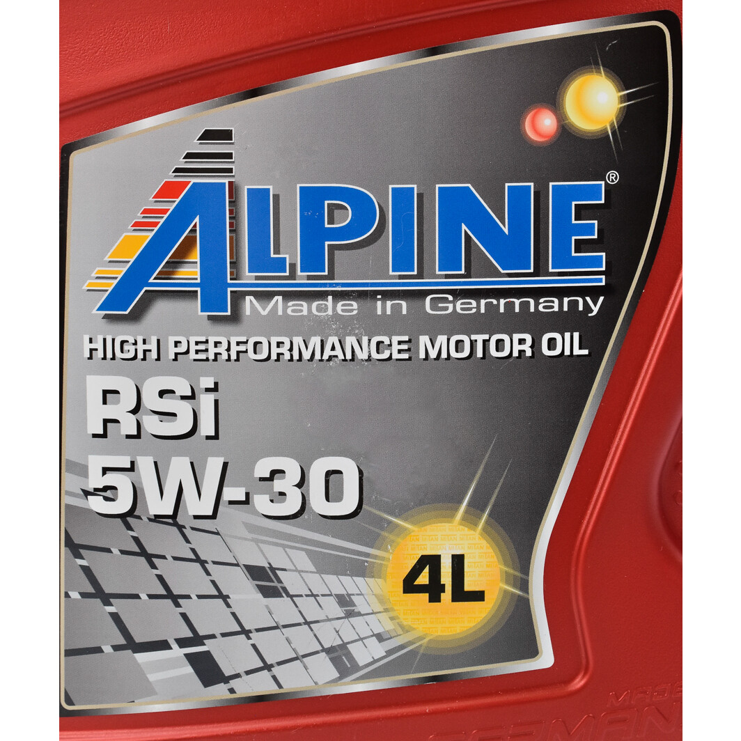 Моторна олива Alpine RSi 5W-30 4 л на Mazda 6
