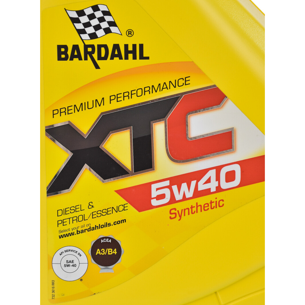 Моторное масло Bardahl XTC 5W-40 4 л на Audi 100