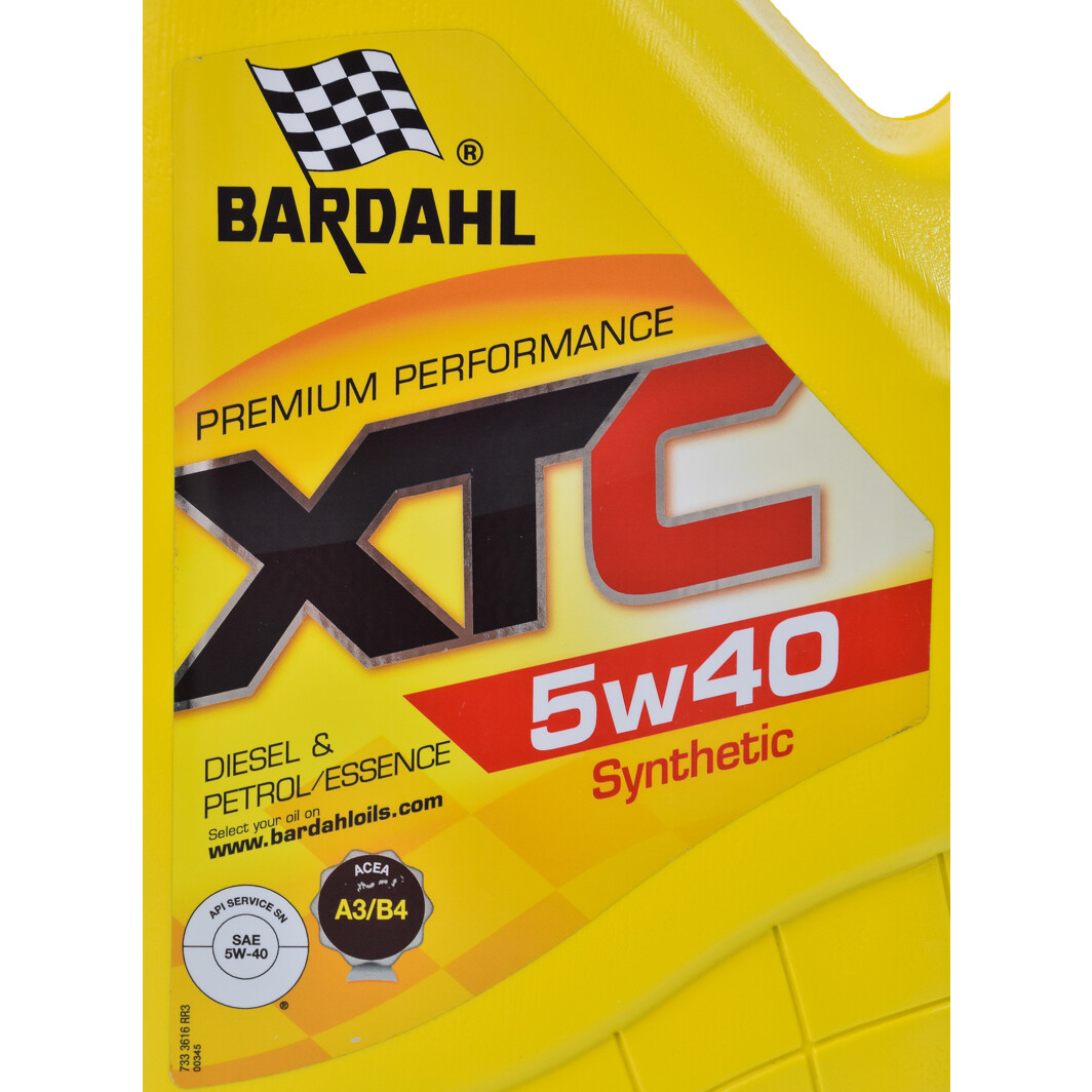 Моторное масло Bardahl XTC 5W-40 5 л на SsangYong Rexton
