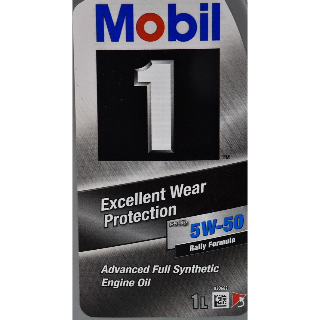 Моторна олива Mobil 1 FS X2 5W-50 1 л на Peugeot 107