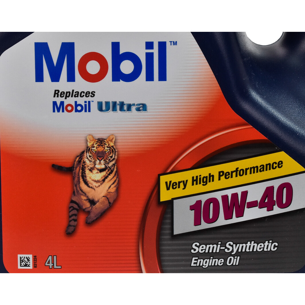 Mobil Ultra 10W-40 (4 л) моторное масло 4 л