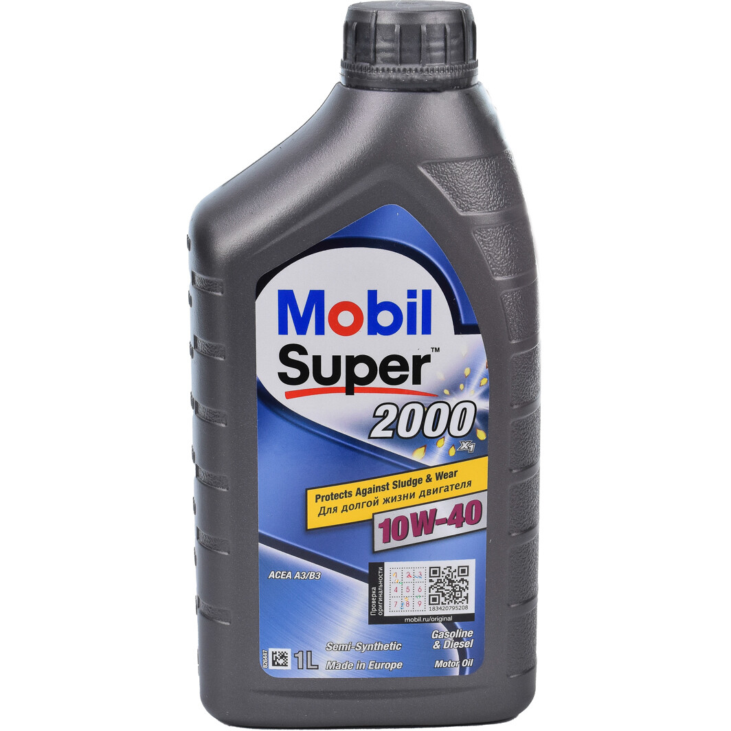 Mobil Super 2000 X1 10W-40 (1 л) моторное масло 1 л