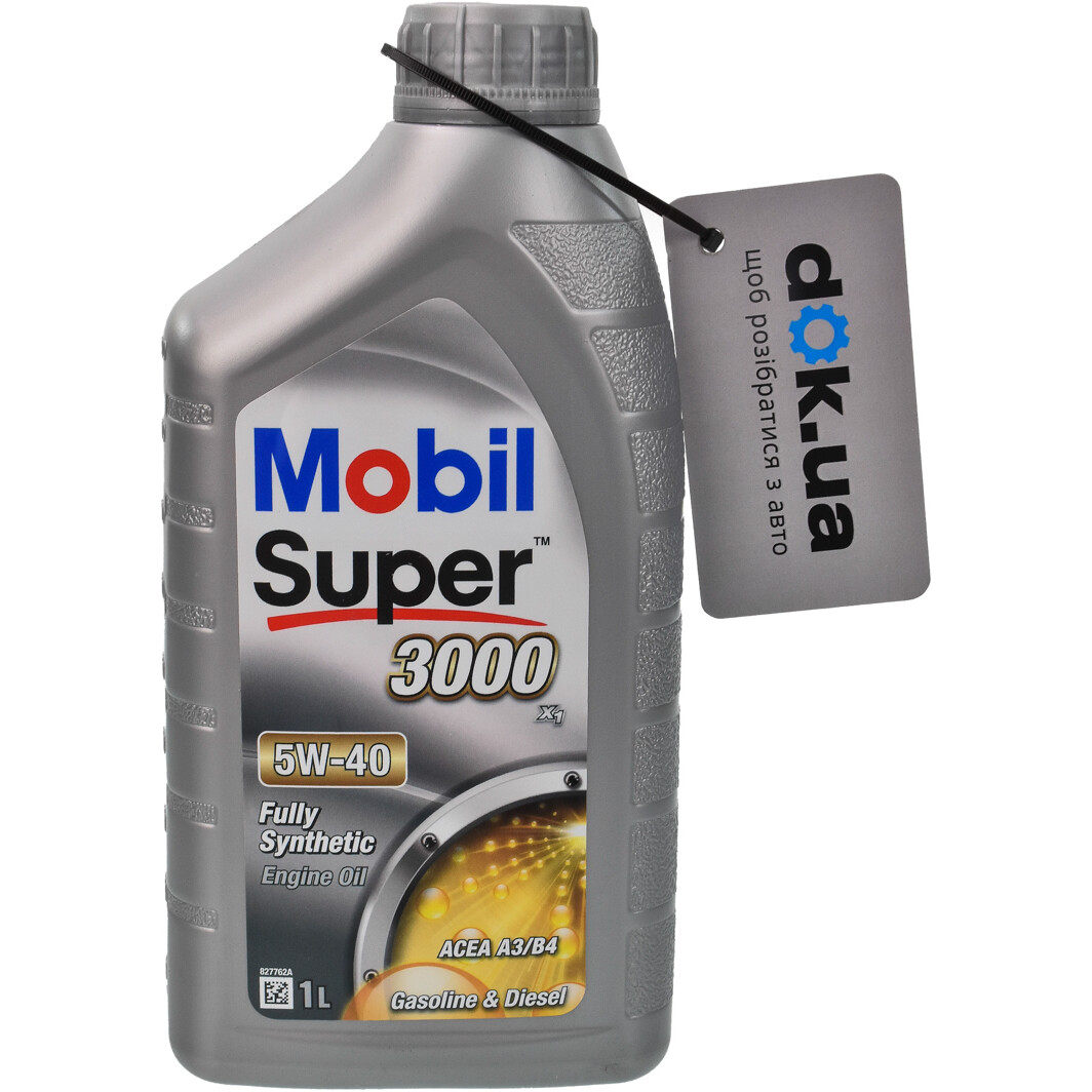 Моторна олива Mobil Super 3000 X1 5W-40 1 л на Renault 21