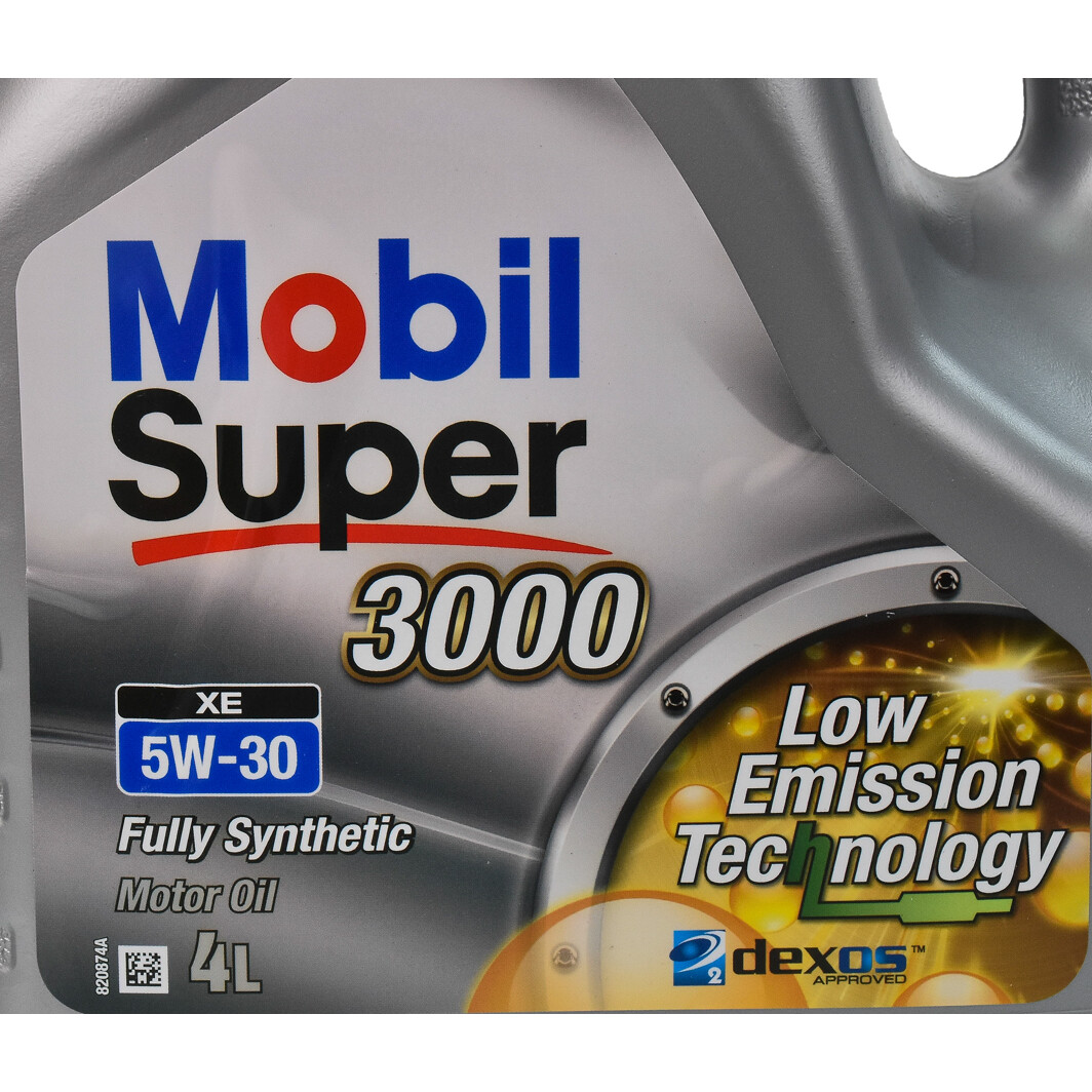Моторное масло Mobil Super 3000 XE 5W-30 4 л на Chevrolet Matiz
