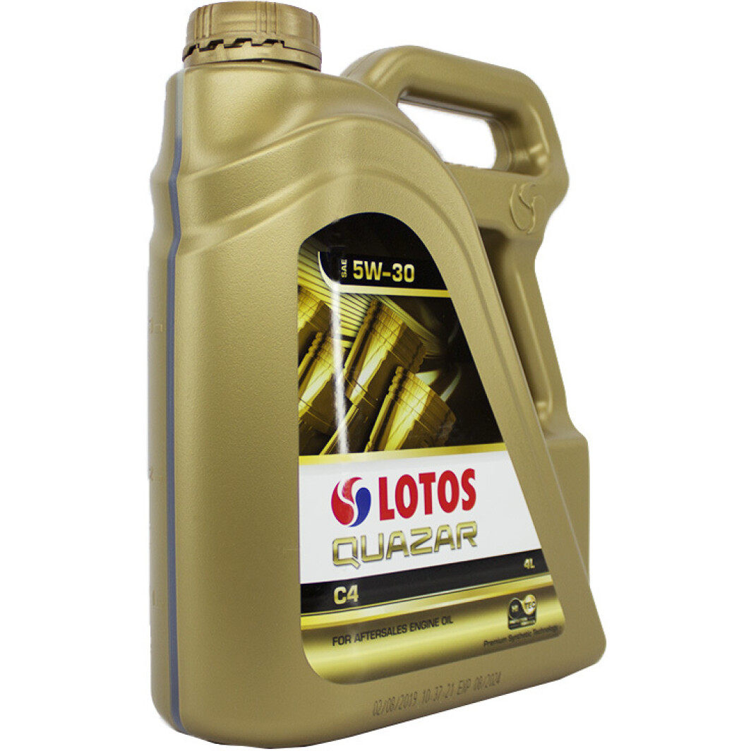 Моторное масло LOTOS Quazar C4 5W-30 4 л на Citroen C6