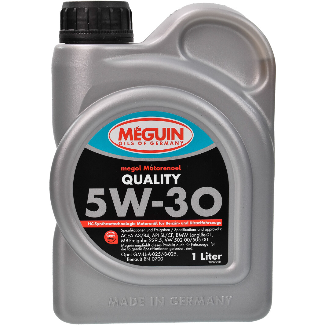 Моторна олива Meguin Quality 5W-30 1 л на Toyota Liteace