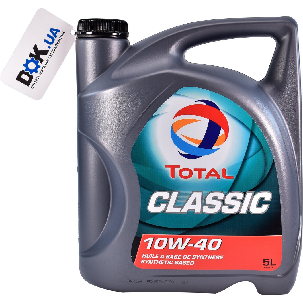 Моторна олива Total Classic 10W-40 5 л на BMW 1 Series