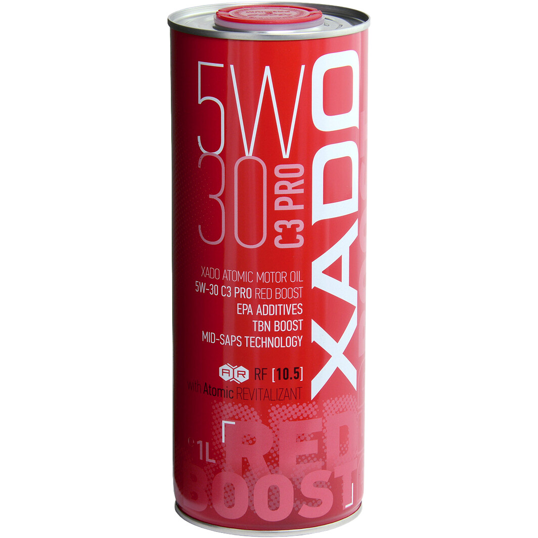 Моторна олива Xado Atomic Oil C3 Pro RED BOOST 5W-30 1 л на Toyota Hilux