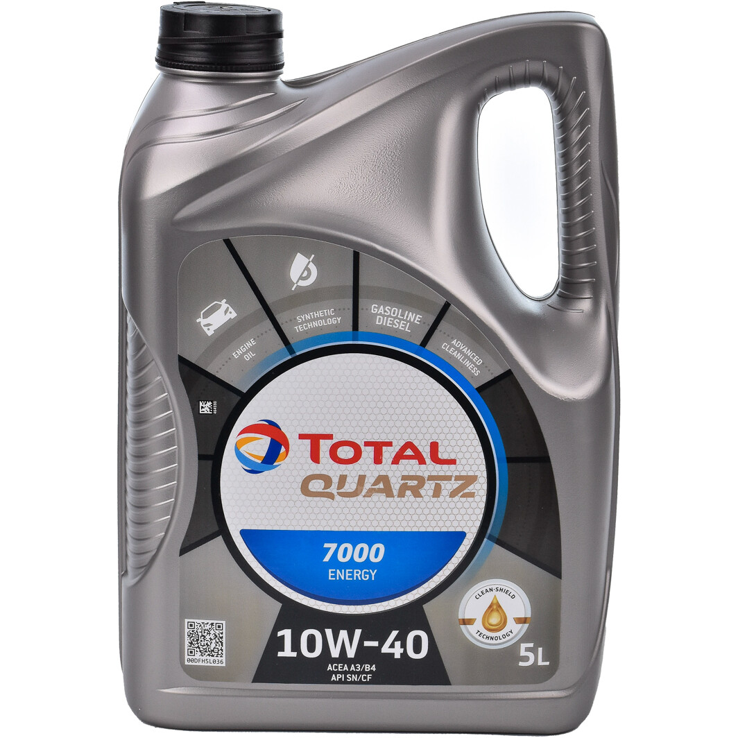 Моторна олива Total Quartz 7000 Energy 10W-40 5 л на Suzuki Celerio