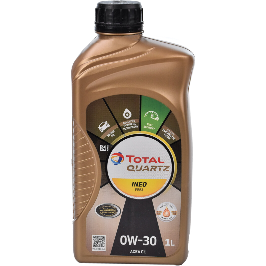 Моторное масло Total Quartz Ineo First 0W-30 1 л на Chevrolet Niva