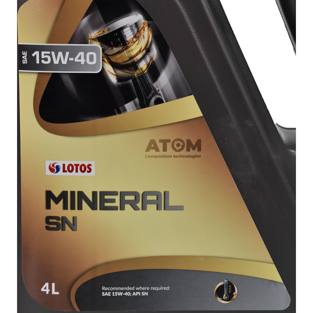 Моторное масло LOTOS Mineral 15W-40 4 л на Suzuki Celerio