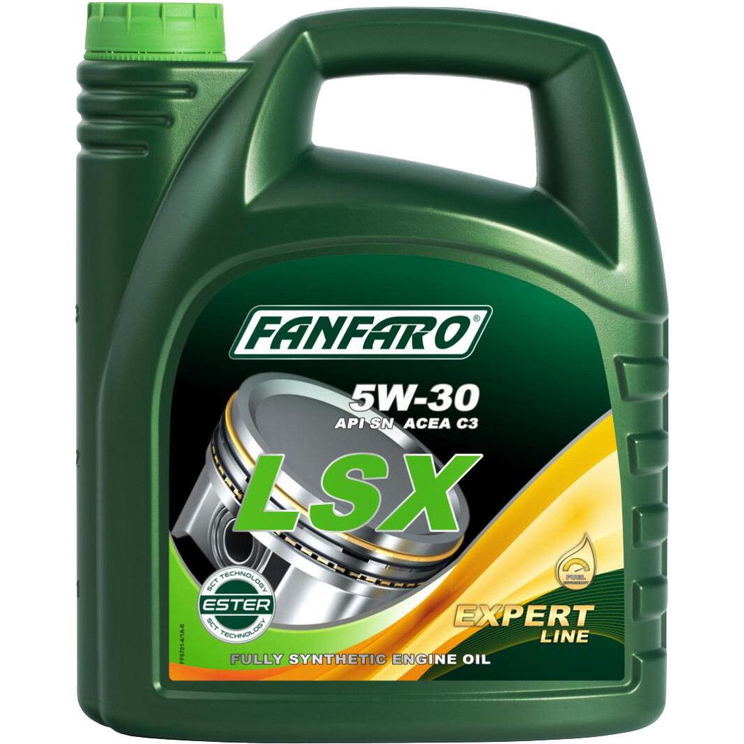 Моторное масло Fanfaro LSX 5W-30 4 л на Opel Vivaro