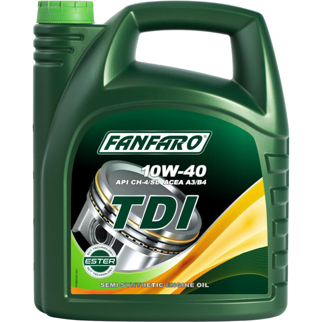 Моторное масло Fanfaro TDI 10W-40 5 л на Audi A7