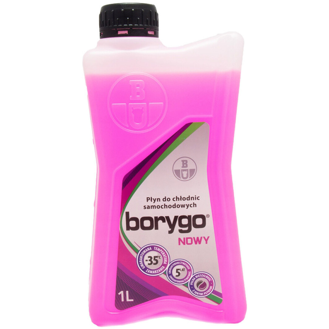 Готовый антифриз Boryszew Borygo Nowy G11 розовый -35 °C 5 л