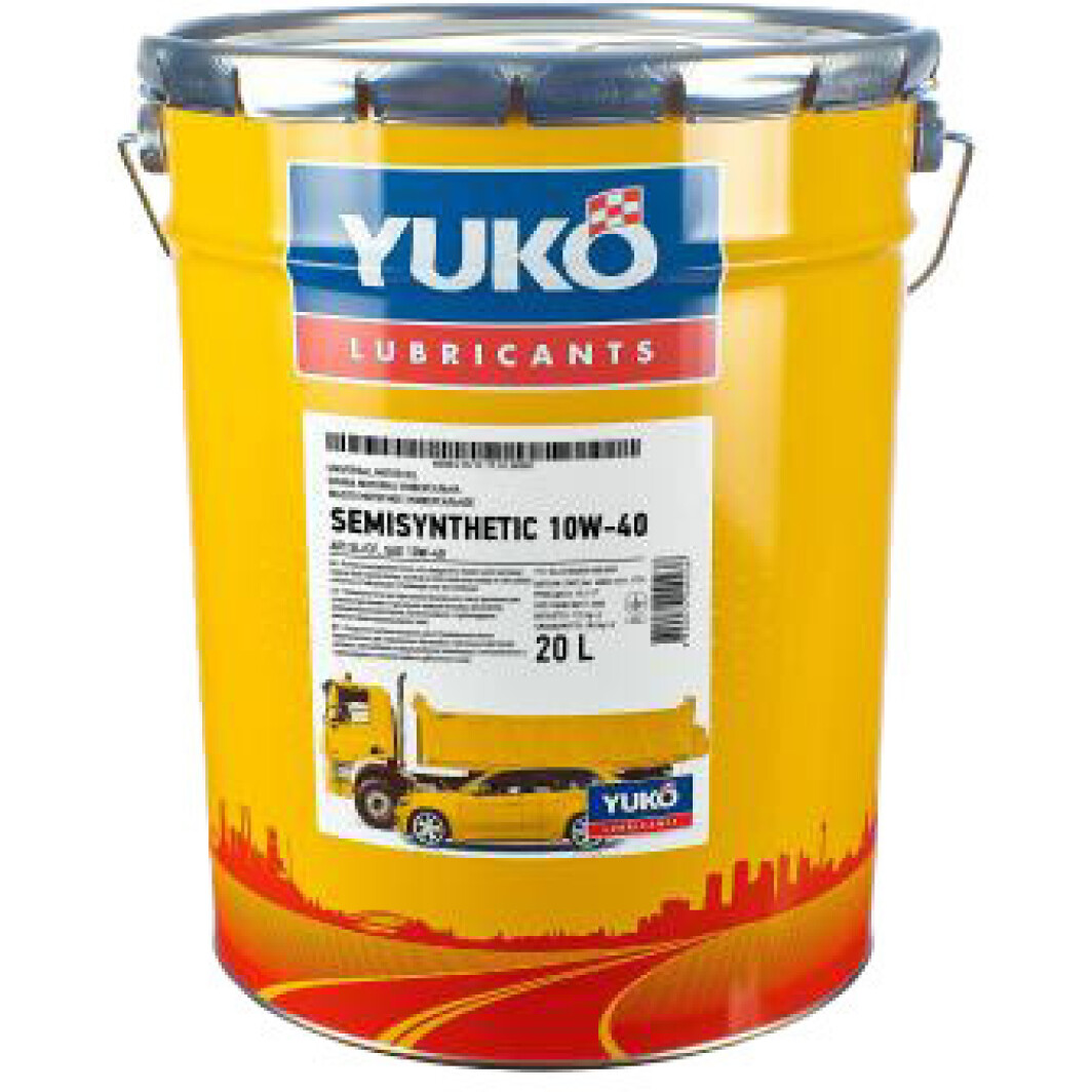 Моторна олива Yuko Semisynthetic 10W-40 20 л на Subaru Justy