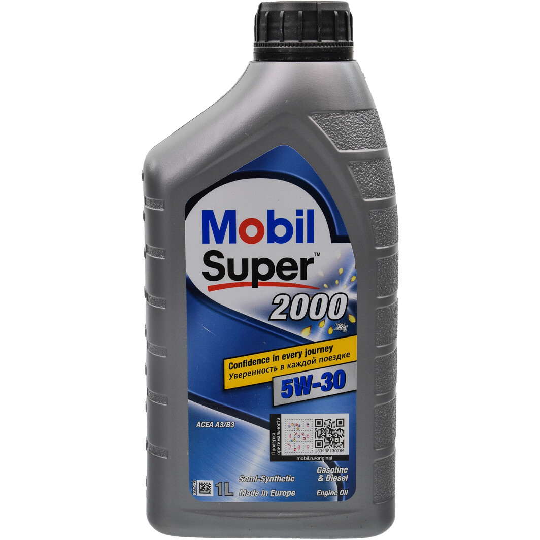 Моторна олива Mobil Super 2000 X1 5W-30 1 л на Toyota Alphard