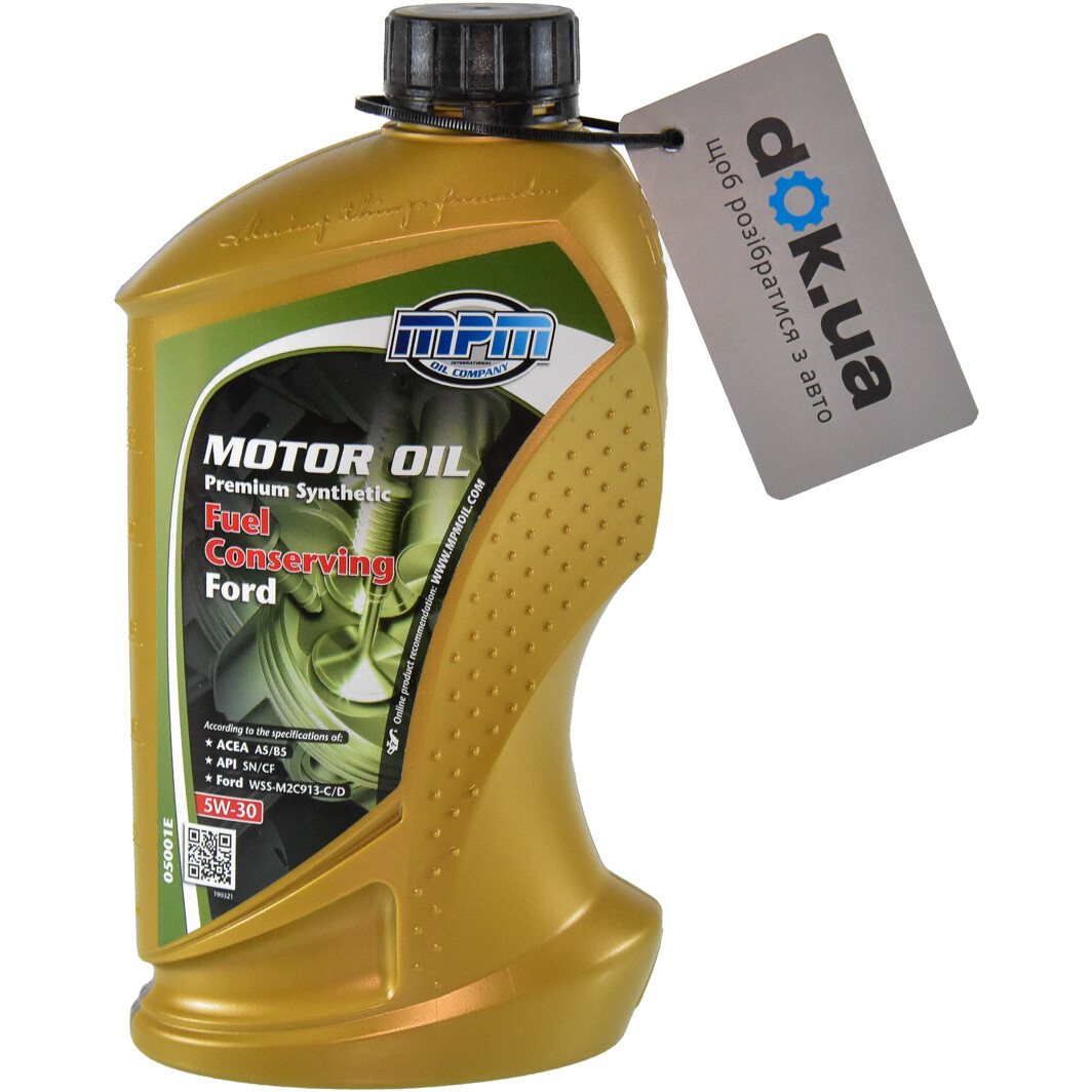 Моторна олива MPM Premium Synthetic Fuel Conserving Ford 5W-30 1 л на Dodge Ram Van