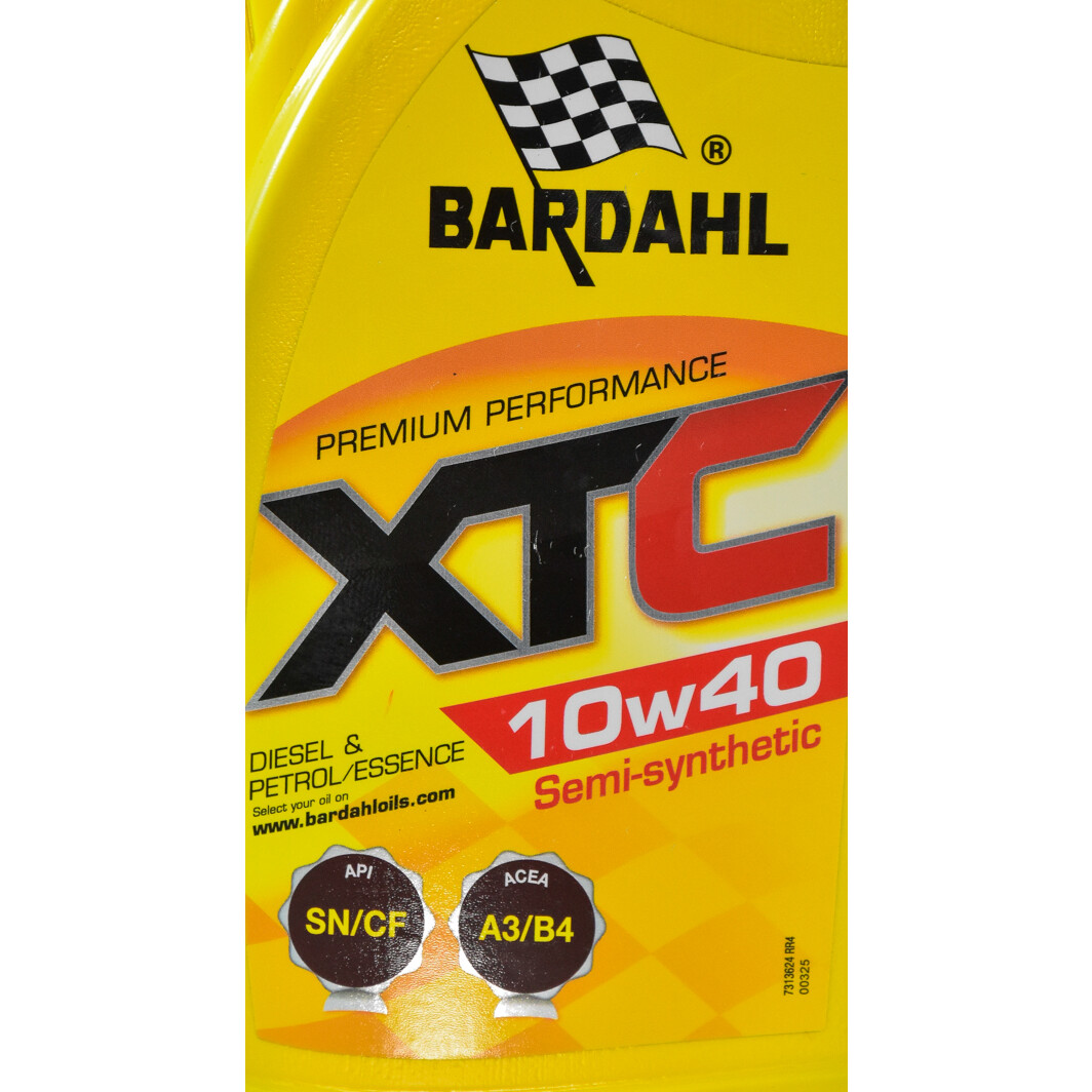 Моторное масло Bardahl XTC 10W-40 1 л на Toyota Avensis
