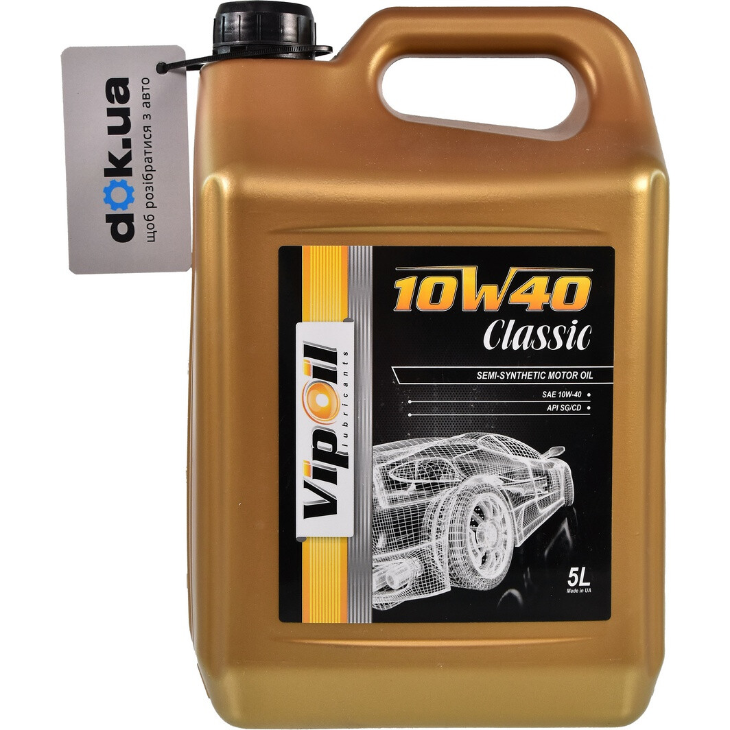 Моторна олива VIPOIL Classic 10W-40 5 л на Toyota Soarer