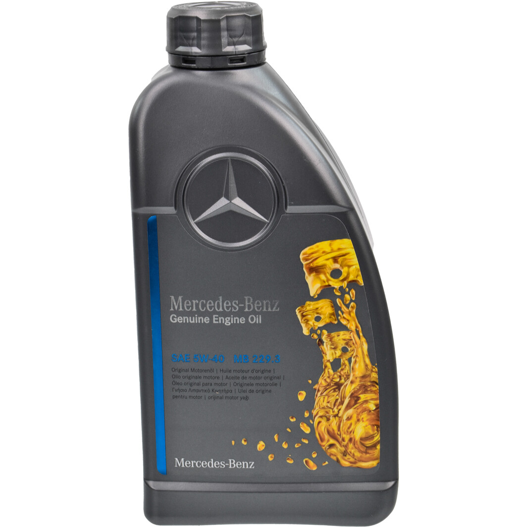 Моторное масло Mercedes-Benz MB 229.3 5W-40 1 л на Chevrolet Kalos