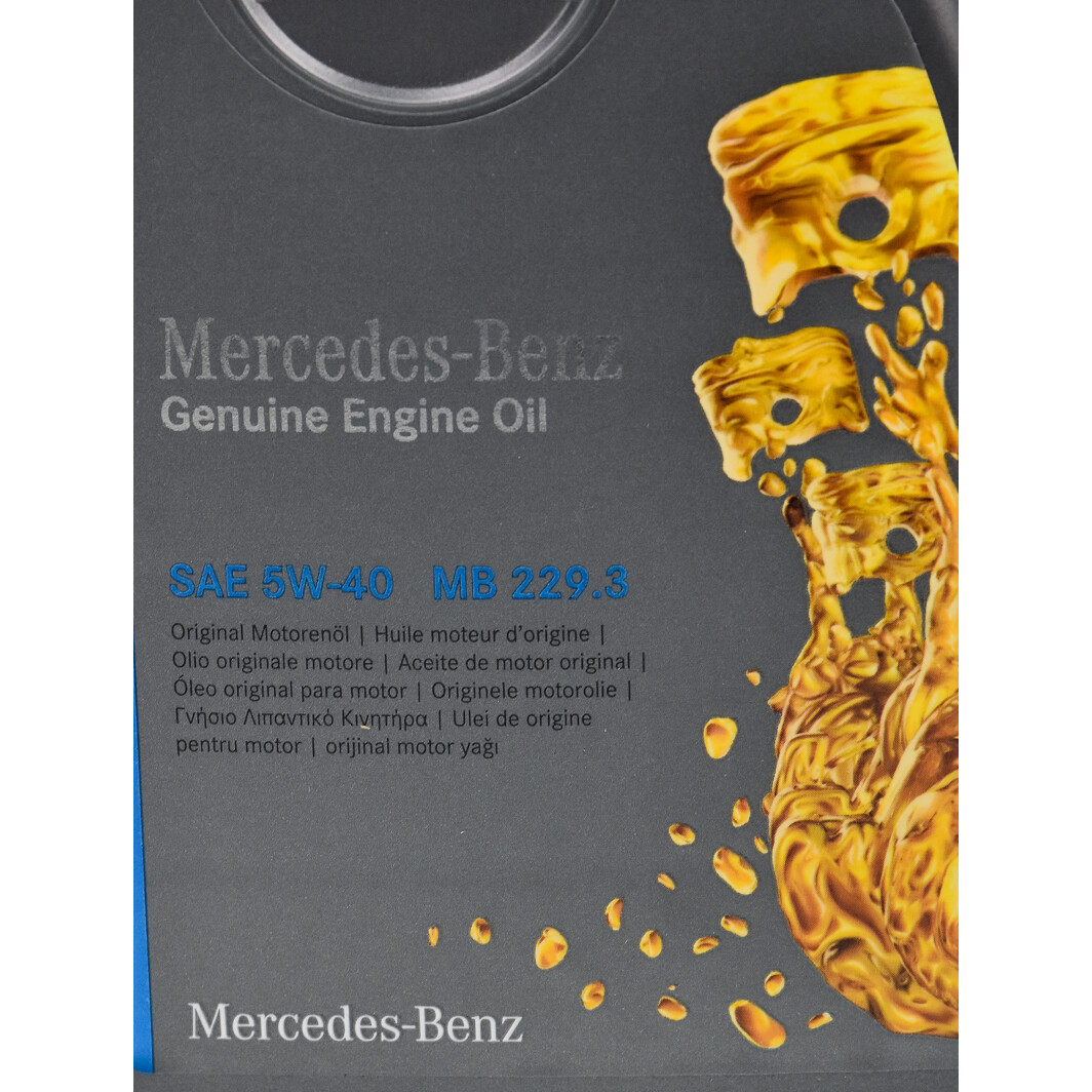 Моторна олива Mercedes-Benz MB 229.3 5W-40 1 л на Toyota Hilux